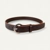ceinture en cuir brune - Iberis