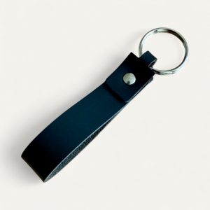 Porte-clés minimaliste noir